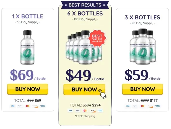 Kerassentials Pricing