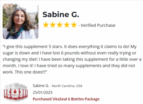VitaSeal Customer Reviews